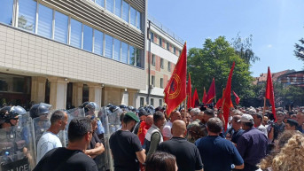 Protest veterana OVK Protest veterana OVK