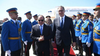 Aleksandar Vučić i  Abdel Fatah al Sisi