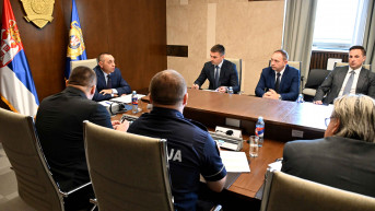 Aleksandar Vulin na sastanku sa službama bezbednosti