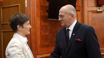 Ana Brnabić i Zbignjev Rau