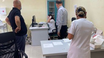 Centar za testiranje na koronavirus u Prištini