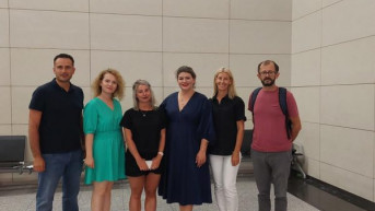 Doček za novinarku iz Ukrajine