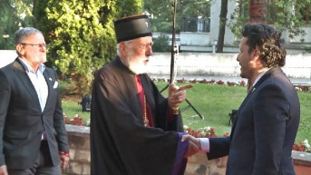 Mitropolit CPC Mihailo i Dritan Abazović Mitropolit CPC Mihailo i Dritan Abazović