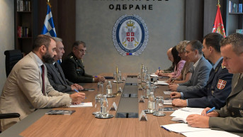 Nebojša Stefanović i ambasador Grčke