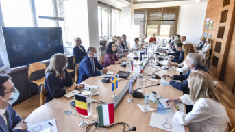 Osmani sa ambasadorima zemalja EU na Kosovu