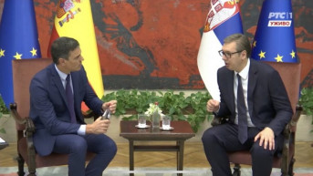 Pedro Sančez i Aleksandar Vučić