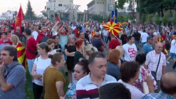Protest u Severnoj Makedoniji Protest u Severnoj Makedoniji