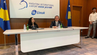 Vjosa Osmani i Aljbin Kurti