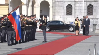 Vjosa Osmani i Borut Pahor