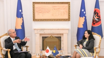 Vjosa Osmani i ambasador Japana