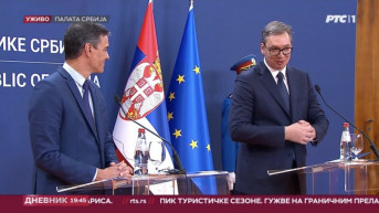 Premijer Sančez i predsednik Vučić