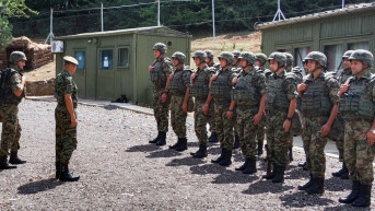Кomandant Кopnene vojske general-potpukovnik Milosav Simović