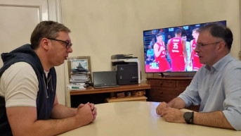 Aleksandar Vučić i Milan Mojsilović
