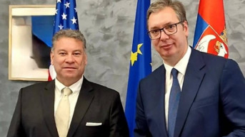 Aleksandar Vučić i Gabrijel Eskobar