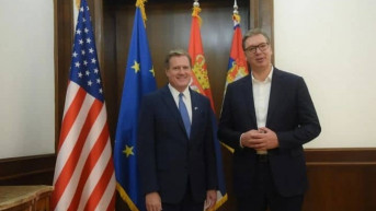 Aleksandar Vučić i Majkl Tarner