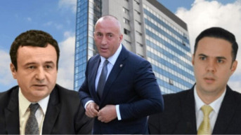 Aljbin Kurti, Ramuš Haradinaj i Ljumir Abdidžiku