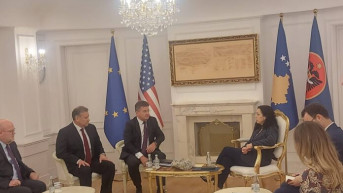 Gabrijel Eskobar, Miroslav Lajčak i Vjosa Osmani