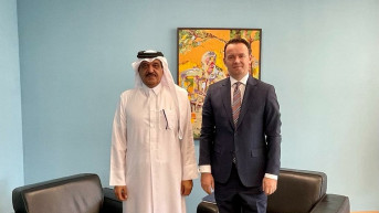Faton Peci i Ali Bin Hamad Al Marri Faton Peci i Ali Bin Hamad Al Marri