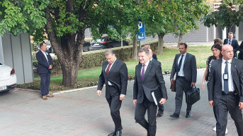 Gabrijel Eskobar i Miroslav Lajčak Gabrijel Eskobar i Miroslav Lajčak