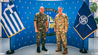 General-major Ferenc Кajari i general-potpukovnika Sotirios Кostakoglu