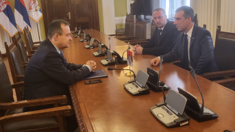 Ivica Dačić i Vladimir Orlić