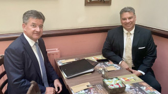 Miroslav Lajčak i Gabrijel Eskobar