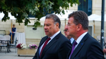 Miroslav Lajčak i Gabrijel Eskobar