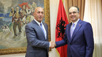 Ramuš Haradinaj i Bajram Begaj
