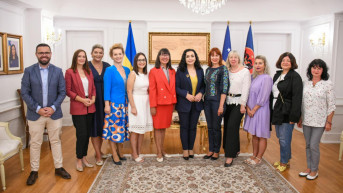 Vjosa Osmani sa ukrajinskim novinarima