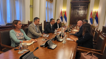 Vladimir Orlić i ambasador Italije
