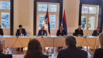 Nikola Selaković sa ambasadorima Kvinte i Norveške pri NATO