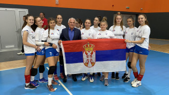 Odbojkasice OK Sokolica iz Zvečana Odbojkasice OK Sokolica iz Zvečana