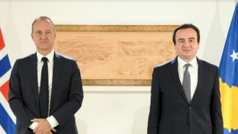 Aljbin Kurti i Jens Erik Grondala