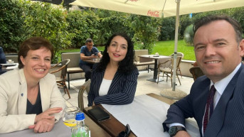 Donika Gervala, Vjosa Osmani i Faton Peci