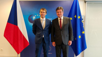 Jaroslav Kurfurst i Miroslav Lajčak