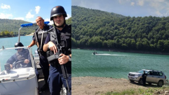 Kosovski policajci na Gazivodama Kosovski policajci na Gazivodama