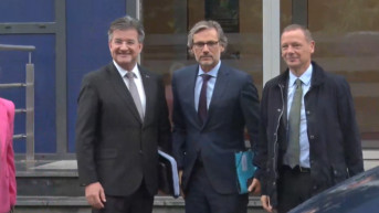 Lajčak, Pletner, Bon u Prištini Lajčak, Pletner, Bon