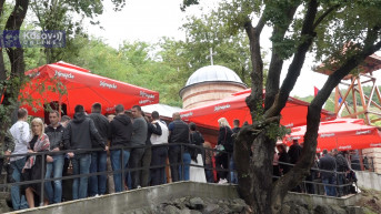 Osveštanje hrama u Velikom Rudaru