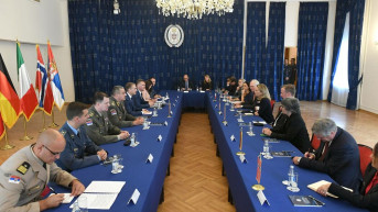 Stefanović sa ambasadorima Kvinte