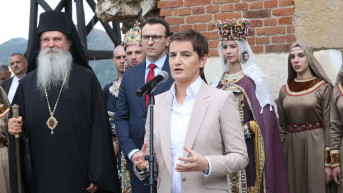 Premijerka Brnabić u manastiru Banjska