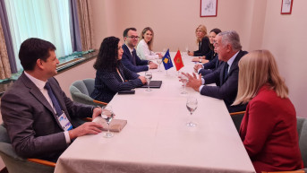 Vjosa Osmani i Milo Đukanović