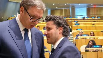Aleksandar Vučić i Dritan Abazović