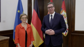 Aleksandar Vučić i Franciska Brantner