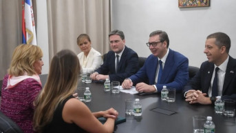 Aleksandar Vučić i Klaudija Teni