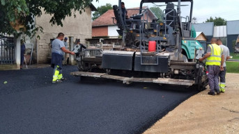 Asfaltiranje ulica u selima opštine Gračanica Asfaltiranje ulica u selima opštine Gračanica