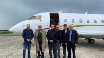 Bedžet Pacoli sa bivšim albanskim zvaničnicima u Hagu