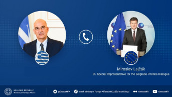 Nikos Dendijas i Miroslav Lajčak