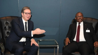 Aleksandar Vučić i predsednik Gvineje Bisao Aleksandar Vučić i predsednik Gvineje Bisao