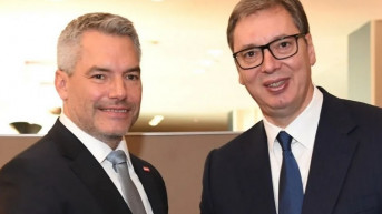 Karl Nehamer i Aleksandar Vučić