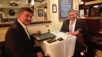 Miroslav Lajčak i Gabrijel Eskobar Miroslav Lajčak i Gabrijel Eskobar